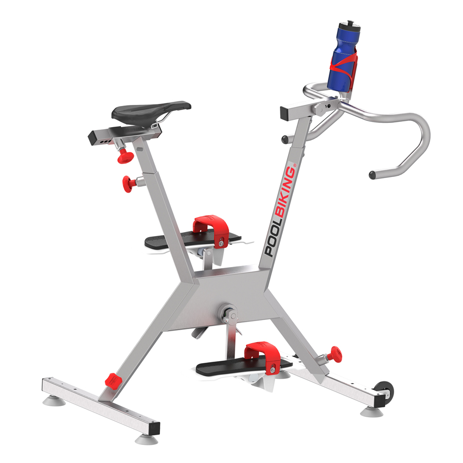 POOLBIKING ULTRA - Bicicleta acuática para ejercicios de alta intensidad - ciclistas professionales